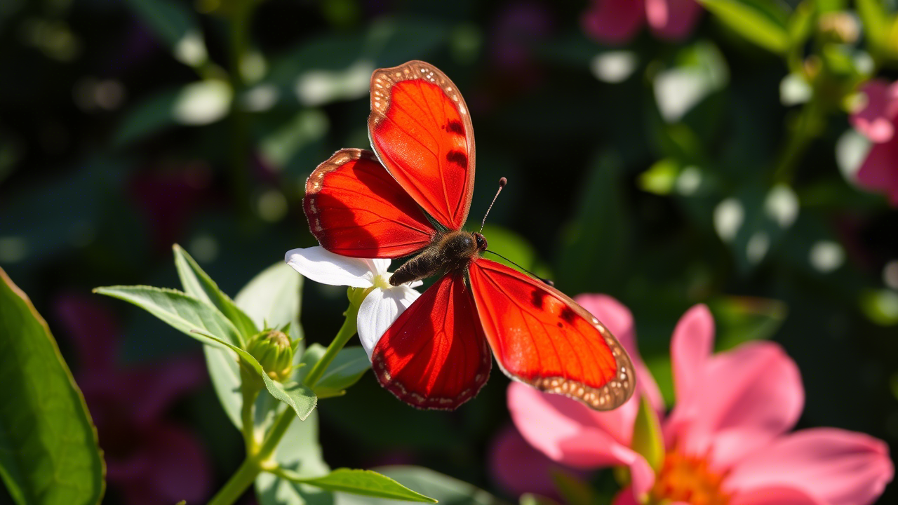 Red Butterfly Bedtime Story