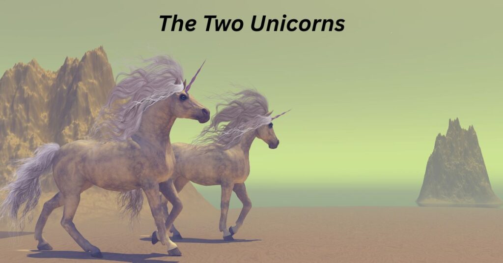 the two unicorns